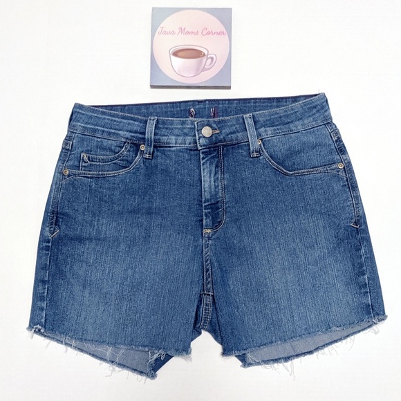 NYDJ Pants - NYDJ Billie Custom Cut Off Short Stretch Lift Tuck